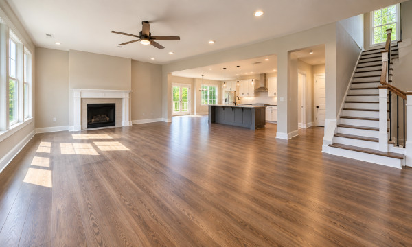 Clean and empty home interior after a full home cleanout in Los Angeles