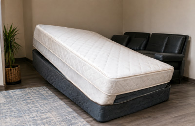 Mattress ready for professional pickup and removal in Los Angeles