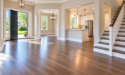 Clean and empty home interior after a property sale cleanout in Los Angeles