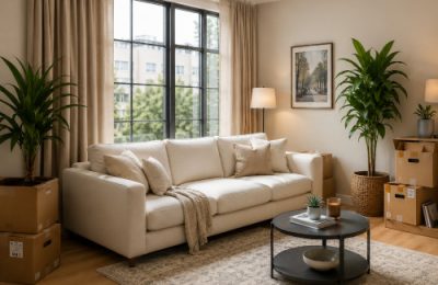Furniture removal with sofa and household furniture in Miracle Mile Los Angeles.